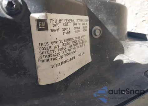 2006 Saturn Ion 3 from USA, damaged, VIN 1G8AL58B86Z129035